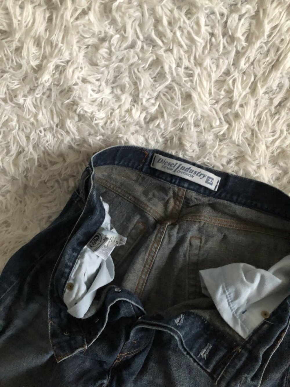 Diesel Jeans Made in Italy Button fly 33W and 30L - Picture 4 of 4